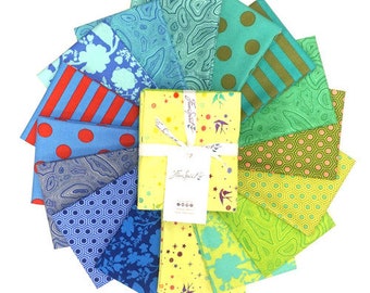 Tula Pink Starling FAT QUARTER Bundle- True Colors Starling By Free Spirit Fabrics - 16 Fabrics Total
