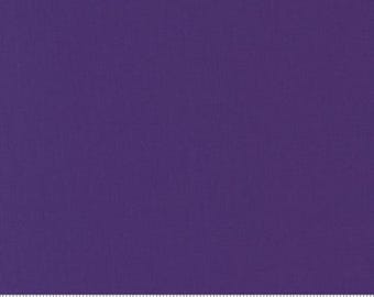 Bella Solids Purple 9900 21 Premium Quilting Cotton Fabric by Moda Fabrics, sold by Half Yard, Moda Moda Basic Solid Purple Bella Challenge