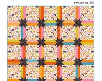 Edna Quilt pattern, paper version, PHM 120 by PENELOPE HANDMADE