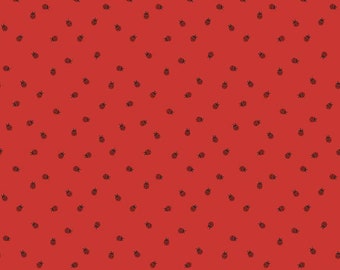 Red Hot Ladybugs Red C11675-RED - Riley Blake Designs - Ladybugs - Half Yard 100% quilters cotton - Riley Blake Designs