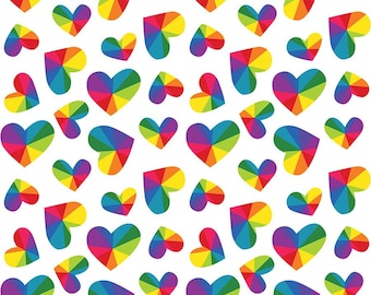 Love Everywhere - White , Love in the Wild, Daughter Earth/Katy Tanis for Free Spirit, PWKT037.XWHITE, sold by the half yard