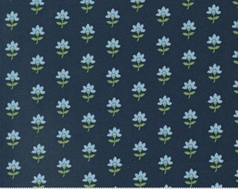 Shoreline Navy 55301 14 by Camille Roskelley for Moda Fabrics -sold by the half yard