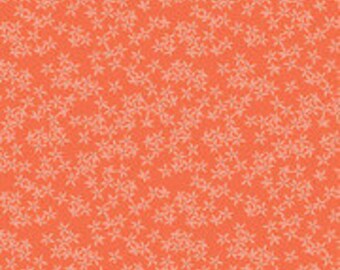 Maple Floral Salmon by Gabrielle Neil Design for Riley Blake Designs, 1/2 yd, script fabric - C12476-Salmon
