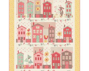 Lyda Rose Boxed Kit by Bunny Hill Designs - 57" x 72" Moda Fabrics KIT3070, includes pattern