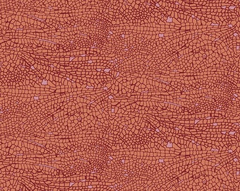 Fabric from the Basement Collection Color Libellulidae, Pattern Devil's Arrow by Giucy Giuce, Andover Fabrics, Inc sold by Half Yard A-458-O