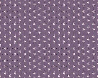 Autumn Leaves Plum by Lori Holt for Riley Blake Designs, C14662-PLUM  sold by half yard