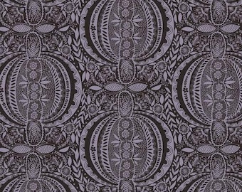 Love Always AM Propagate Midnight, Designed by Anna Maria Horner for FreeSpirit Fabrics, 100% cotton, PWAM006.Midnight Purple