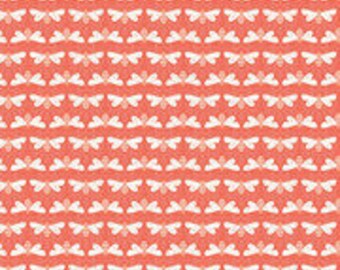 Honeycomb Hill Winged Rouge by Katherine Lenius for Riley Blake Designs - C13122-ROUGE 1/2 Yd cuts, 100% cotton