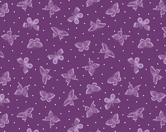 Sweet Picnic Kaleidoscope Berry - 100% Cotton -  by Natàlia Juan Abelló for Riley Blake Designs - Sold By The Half Yard - C12094-BERRY