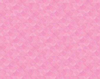 Crayola™ Kaleidoscope Piggy Pink, Riley Blake Designs - CR480-Piggy Pink 1/2 Yd cuts, 100% cotton