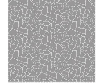 Animal Kingdom Elephant Gray for Riley Blake Designs, 1/2 yd, animal print fabric - C692-GRAY