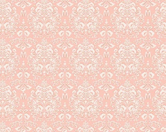 Ciao Bella Damask Blush by Carina Gardner for Riley Blake, sold by Half Yard C12772-BLUSH