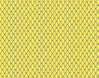 Yellow Bumble Bee Basics  by Andover Fabrics  A-9292-Y,  sold by half yard