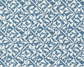 Shoreline Medium Blue 55303 13 by Camille Roskelley for Moda Fabrics -sold by the half yard