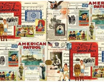 Sew America Collage Multi by J Wecker Frisch by Riley Blake Designs - CD17343-MULTI for Riley Blake Fabrics, Sold by the half yard