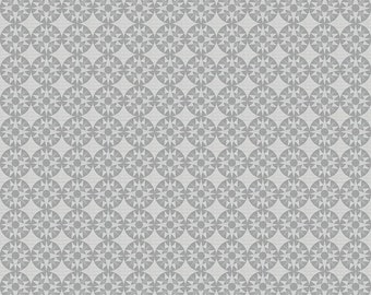 Winter Barn Quilts Compass Silver by Tara Reed, Riley Blake Designs - C12082-SILVER  1/2 Yd cuts, 100% cotton