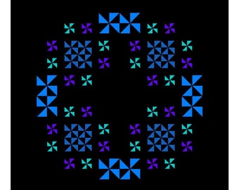 Orbital Quilt Pattern