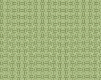 Grass Basketweave from the Abloom Collection By Renee Nanneman of Neel'L Love for Andover Fabrics - A-870-G - sold by the half yard