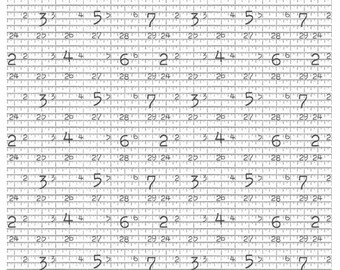 Hush Hush Measure Twice - 100% Cotton - by J. Wecker Frisch for Riley Blake Designs - Sold By The Half Yard - C11172-MEASURE