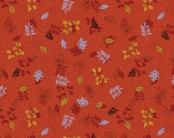 Maple Leaves Autumn by Gabrielle Neil Design for Riley Blake Designs, 1/2 yd, script fabric - C12474-Autumn