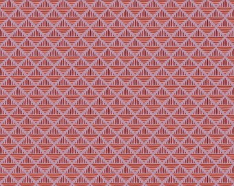 Maple Floral Geo Lilac by Gabrielle Neil Design for Riley Blake Designs, 1/2 yd, script fabric - C12475=Lilac