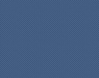 Denim Blue Kisses, a tone on tone blender fabric from the Kisses Collection by Riley Blake Designs,  sold by the Half Yard