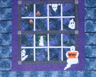 Haunted House Quilt  pdf Pattern