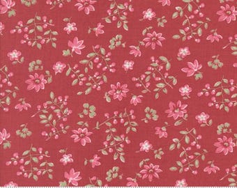 Very Sweet Christmas Poinsettia 3061 13 by Bunny Hill Designs for Moda Fabrics -sold by the half yard