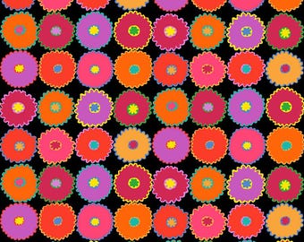 Kaffe Fassett Collective Feb 2026 Pinking - Red, Kaffe Fassett, Free Spirit Fabrics, sold by half yard, PWGP213.Red