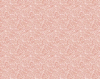 New Dawn Blossoms C9855-Blush - Riley Blake Designs - Pink Floral Flowers Pin Dots - Quilting Cotton Fabric