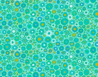 Mint Green Sun Print 2023 Parcel Pattern by Alison Glass, sold by the 1/2 yd, mushroom cream Sun Print 2023 by Andover Fabrics A-554-T
