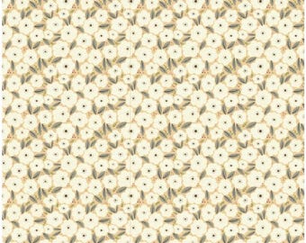 Always Anemone Yellow from Cottage Charm By Poppie Cotton - CH24753 - 1/2 Yd cuts, Fabric 100% Cotton 43/44" Wide