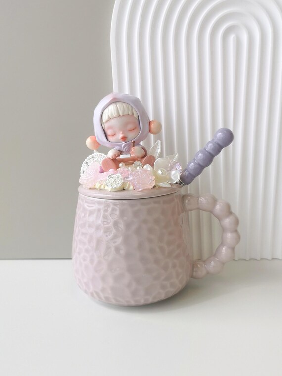 スカルパンダ SKULLPANDA マグカップ Handmade Pop Mart Mug (skullpanda Doodling) - Etsy