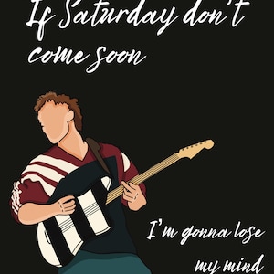Sam Fender Digital Print – Customisable Lyric Art | Indie Music Wall Art | Fan Gift | Personalised Music Poster