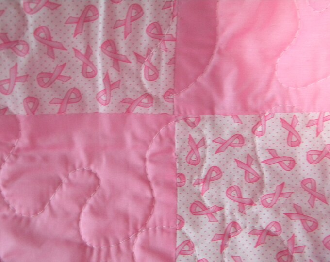 Quilt Breast Cancer Fabric Etsy