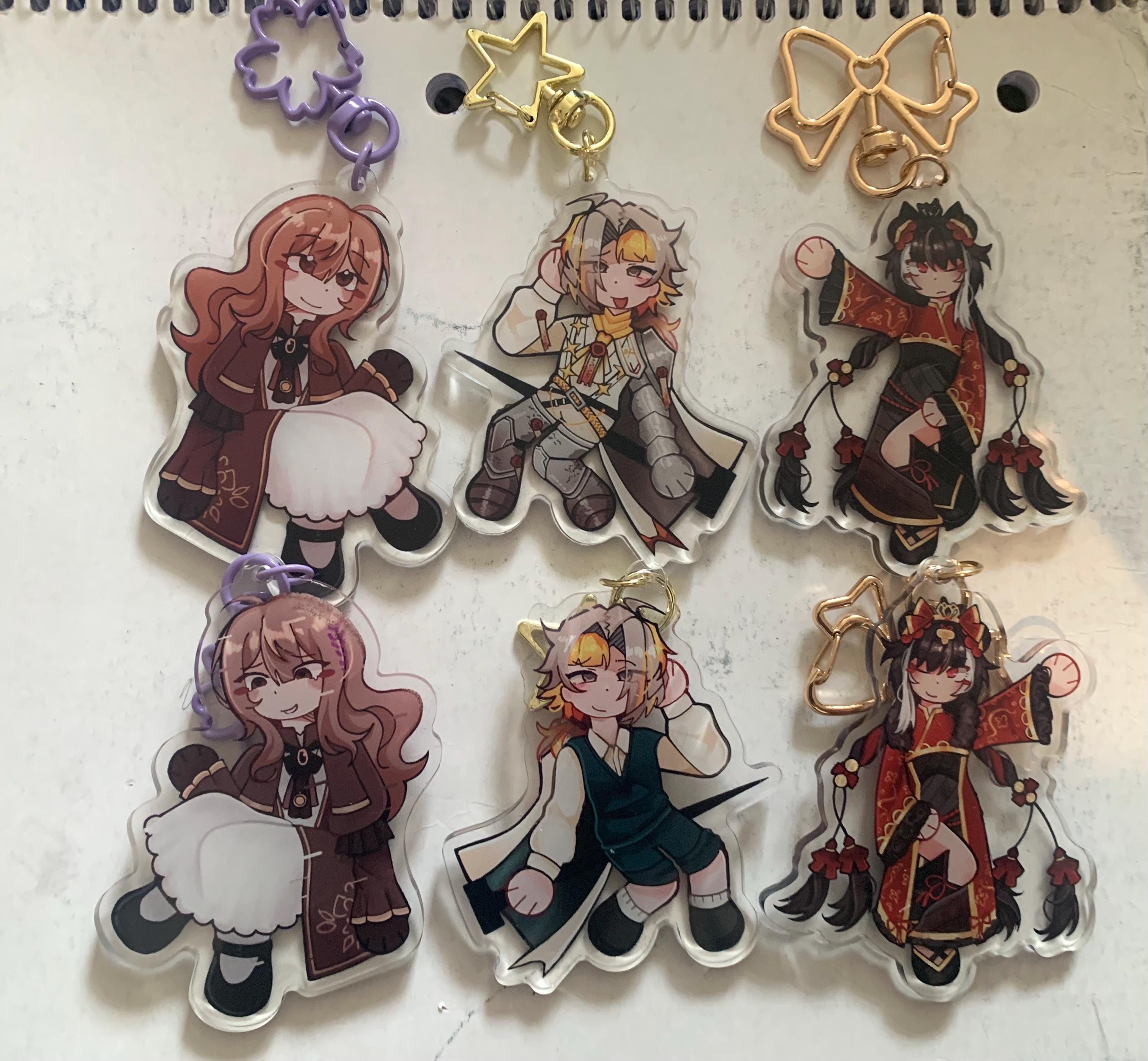 LimbusCompanyグッズ まとめ売り Limbus Company NPC Charms | Catherine, Kromer, Jia Xichun, Ahab - Etsy