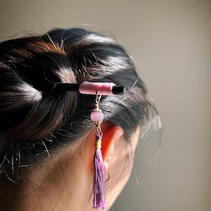 Ethereal Bloom Collection-Handmade Japanese Hair Stick, Traditional Kanzashi, Hair Accessory, Asian Hair Pin, hair pin, Chinese hair stick