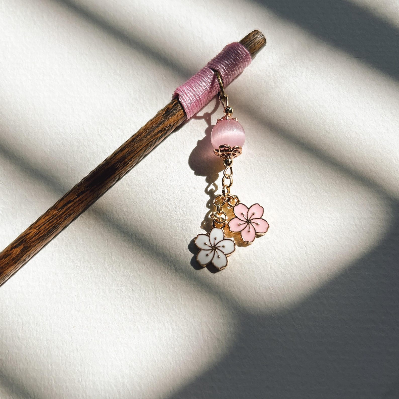 Sakura Handmade Japanese Hair Stick,traditional Japanese Kanzashi,hair