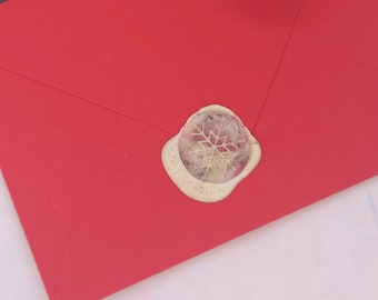 Handmade Pretty Snowflake Wax Seal Stamp