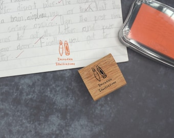 Incredible Illustrations -  teacher stamp - reward rubber stamp