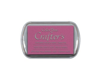 Sweet Pea Colorbox Crafter's full size ink pad - pink - pigment ink - fabric ink