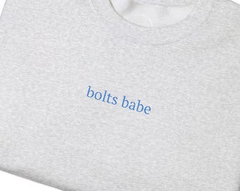 Schrauben Babe Rundhalsausschnitt | Besticktes Tampa Hockey Sweatshirt