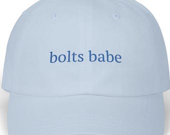 Bolts Babe Dad Cap | Embroidered Hockey Game Day Hat
