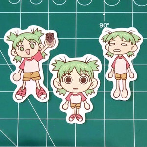 naklejki winylowe yotsuba | sztuka anime i manga | naklejka na laptopa, dzienniki
