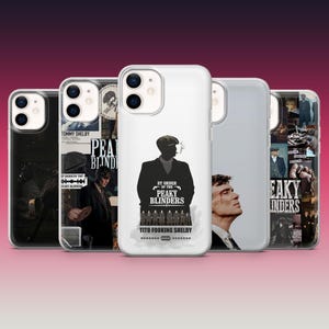 Peaky Blinder Custodia per telefono Shelby Tommy Cover per iPhone 16 Pro, 15, 14, 13, Samsung S25 Ultra, S24FE, S23, A16, A56, A26, A15, Pixel 9, 8, 7