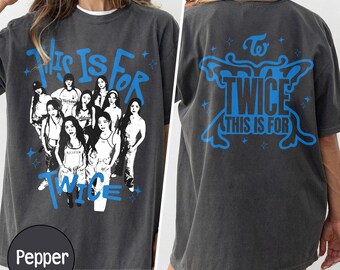 ジヒョ ユニセックス シャツ、ジヒョ グラフィック T シャツ、TWICE