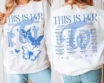 TWICE「This Is For」ワールドツアー2026 Tシャツ | Kpopファンシャツ