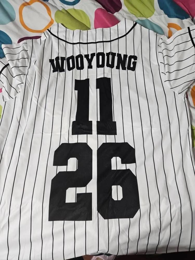 Customizable Seventeen Baseball Jersey, K-pop Seventeen World Tour