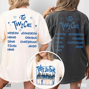 Twice Chaeyoung World Tour Shirt, Twice This is for World Tour