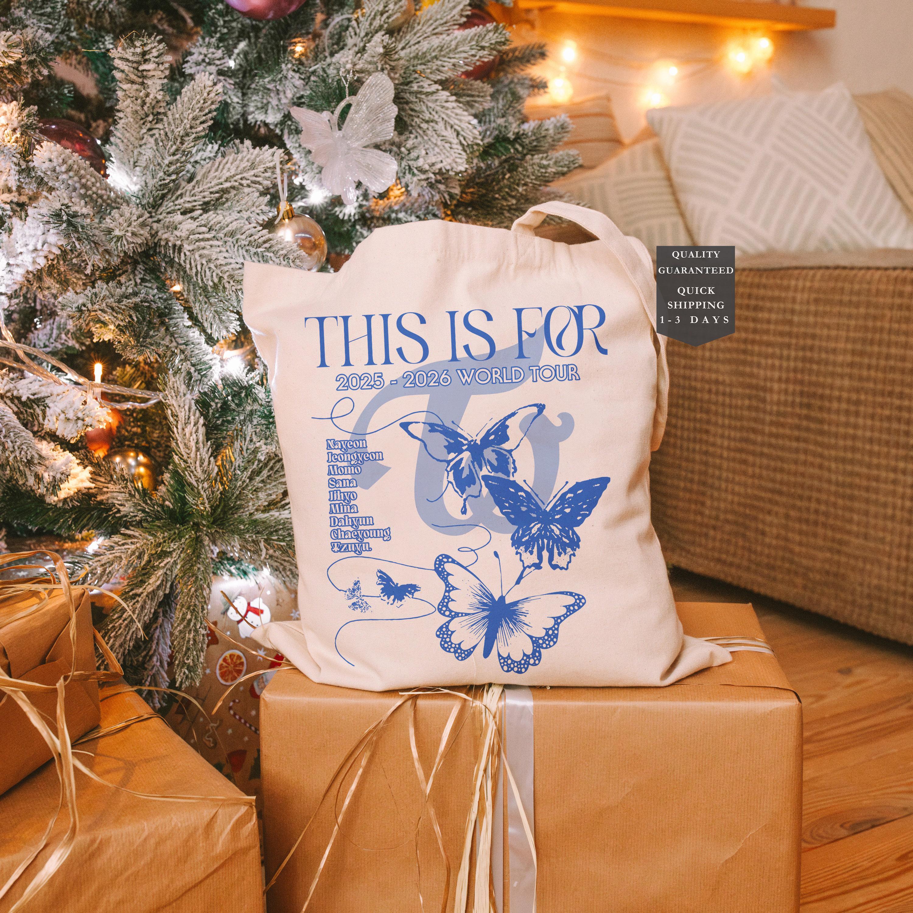 Twice Retro Tote Bag, Twice This is for Tote, Tote Bag for Once